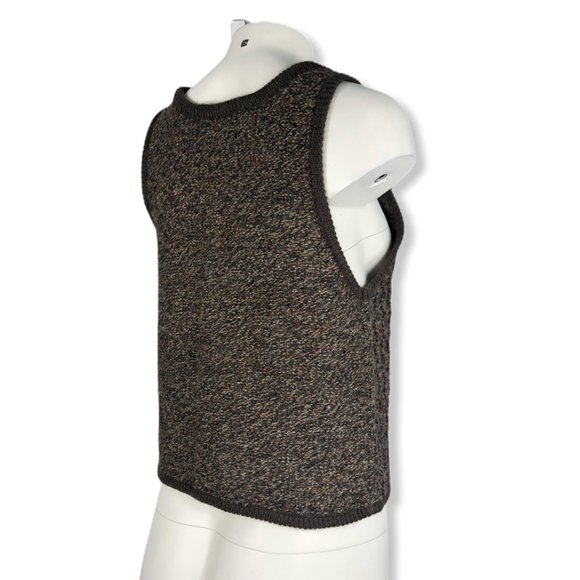 Vintage Kitty Hawk Knitted Button Up Sweater Vest - Picture 4 of 8